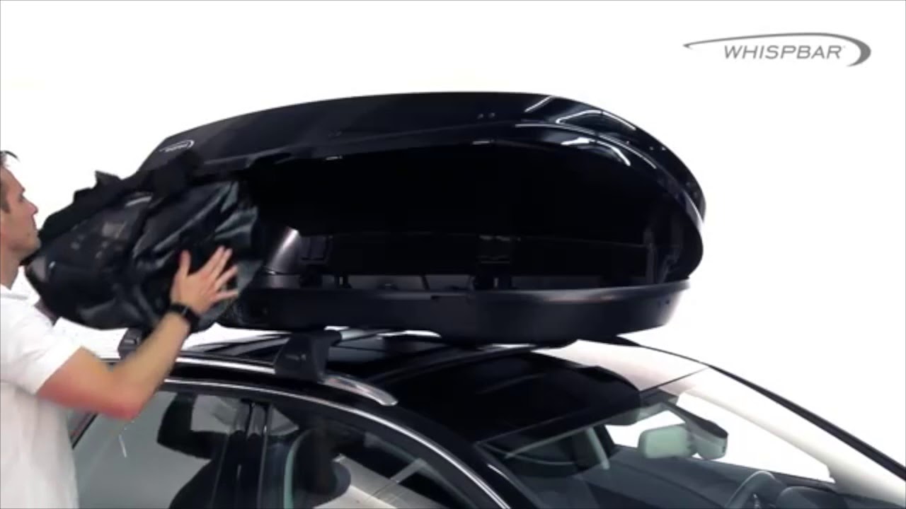 Whispbar WB752 Roof Box Demonstration