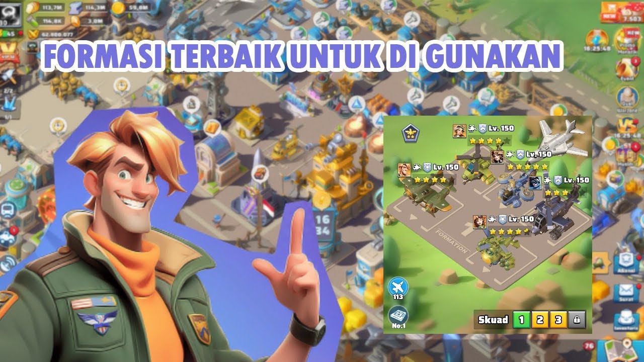 LAST WAR: FORMASI TERBAIK UNTUK DI PAKAI - LAST WAR