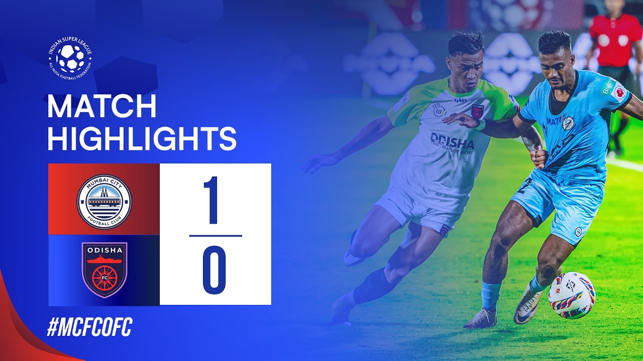 GW 7 Highlights | Mumbai City FC 1-0 Odisha FC | ISL 12
