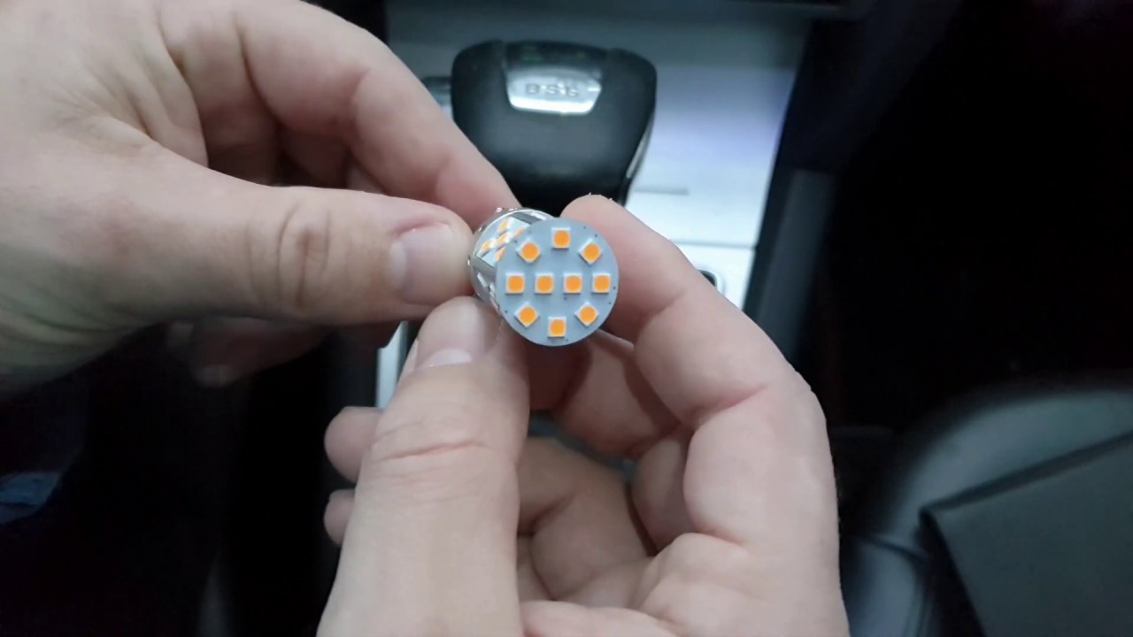 Škoda Octavia 2 - LEDky v blinkrech