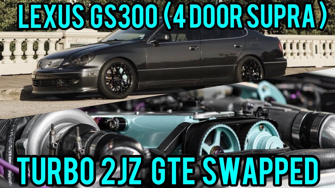 Toyota Supra Sedan, Lexus GS300 с заменой 2JZGTE Turbo — это спальный автомобиль!! (сборка Toyota...