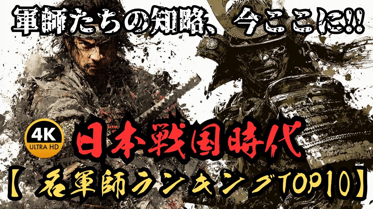 【戦国】頂上決戦‼戦国最強の参謀は誰だ⁉名軍師TOP10