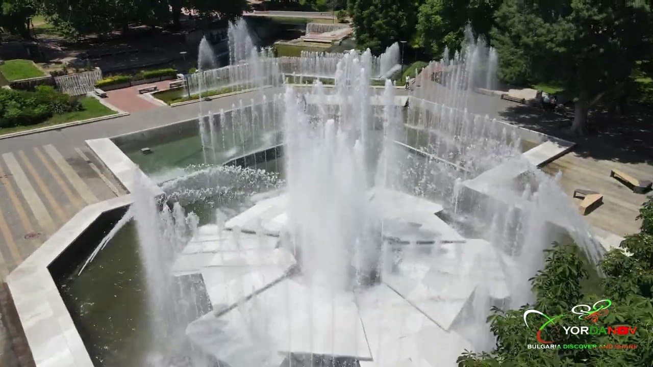 Pleven, Bulgaria 2025 from above drone