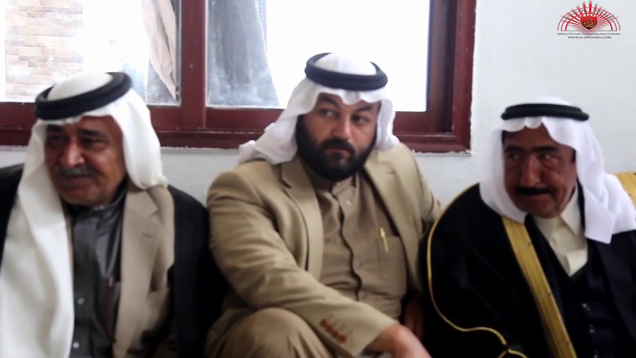 دعوة عايد العيسى لراعي الجزيرة حميدي الدهام الهادي ووجهاء شمر بوفاة الشيخ المرحوم احمد الدهام الهادي