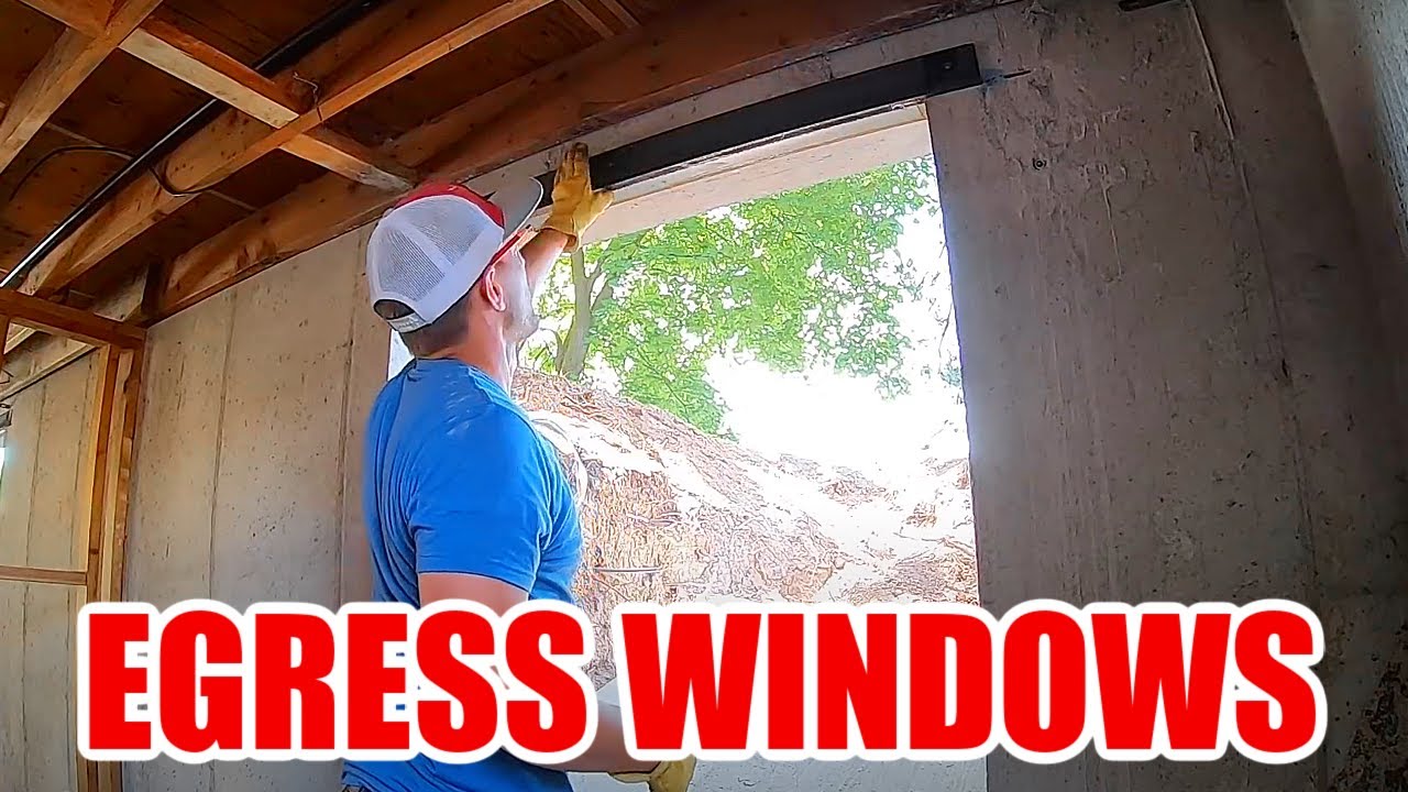 Cutting Egress Windows for Light and Safety