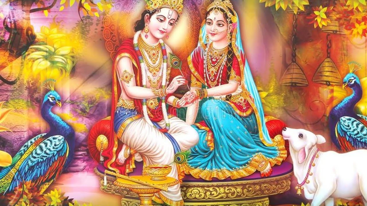 भागवत कथा की आरती जय श्री राधे 