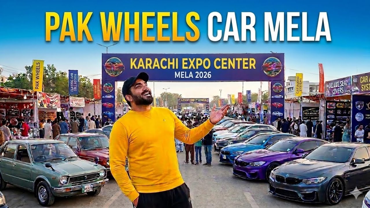 Pakwheel used car mela 2026 | Expo center Karachi 