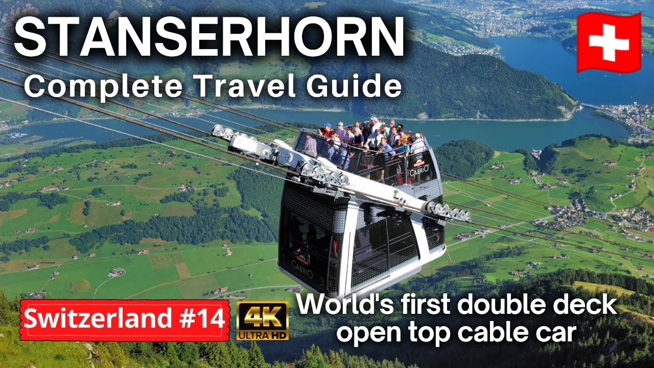 🇨🇭 Stanserhorn Switzerland | Lucerne to Stanserhorn Day Trip | Mt Stanserhorn CabriO #Stanserhorn