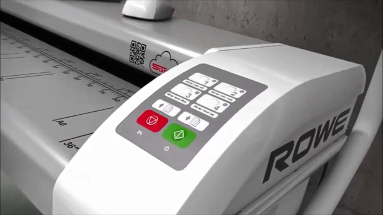 rowe scan 450i   Eerste klasse ergonomics!