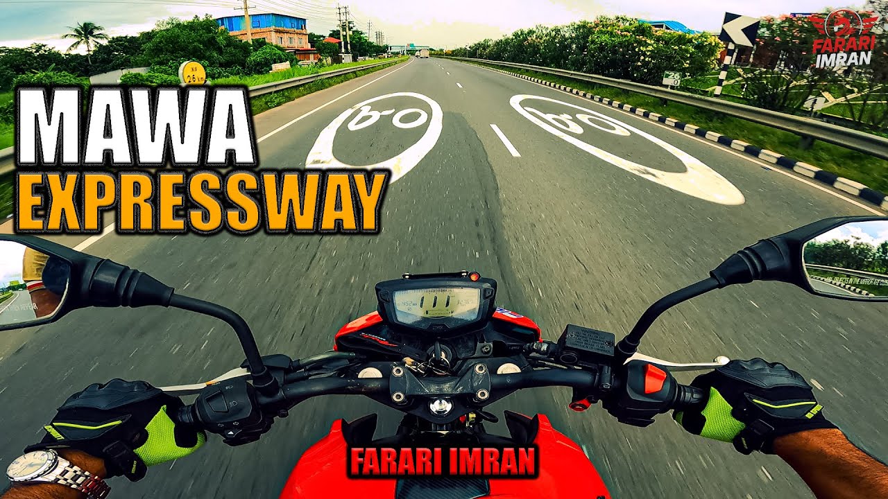 মাওয়া এক্সপ্রেসওয়ে - Ride on Mawa Expressway ⚠️ || TVS Apache RTR 160 4V 🏍️ || FARARI IMRAN ||