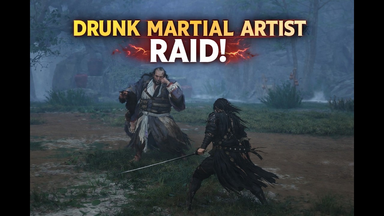 Where Winds Meet Drunk Martial Raid Tank POV