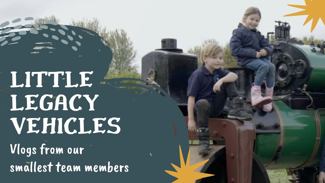 Little Legacy Vehicles Vlog 1 - Logan Introduces some of his favourite road steam engines