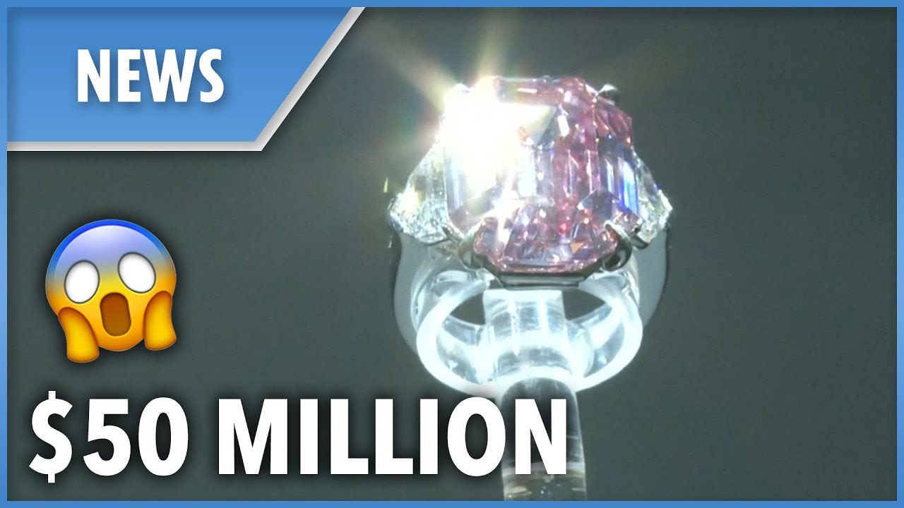 Pink diamond ring sold for $50 MILLION