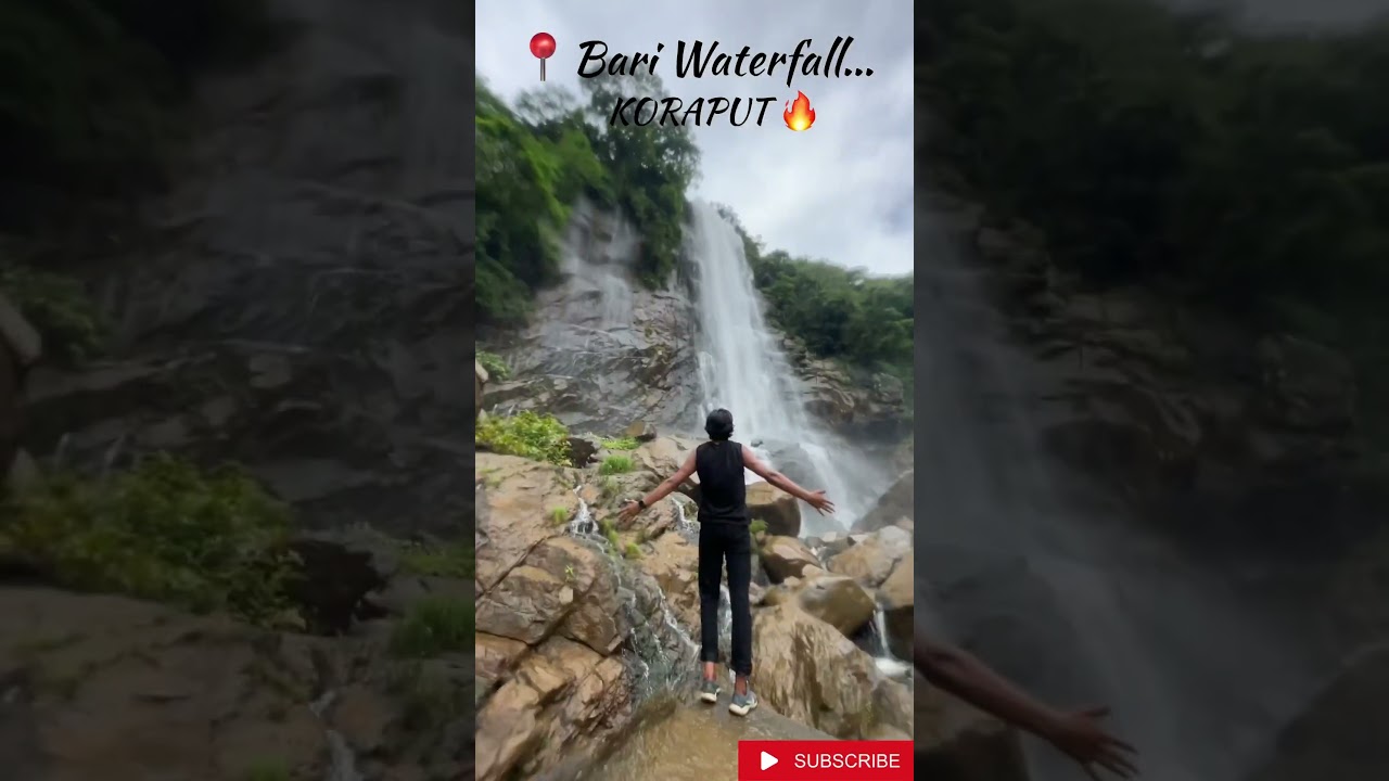 Bari Waterfall , Koraput 🔥| Road Trip| #koraput #koraputia #bariwaterfall#waterfall #shots#viral