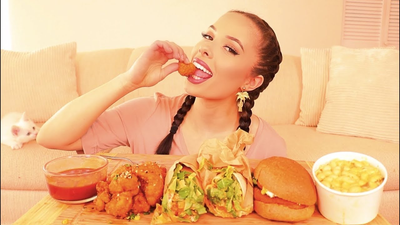 VEGGIE GRILL MUKBANG + Q&A PART 2