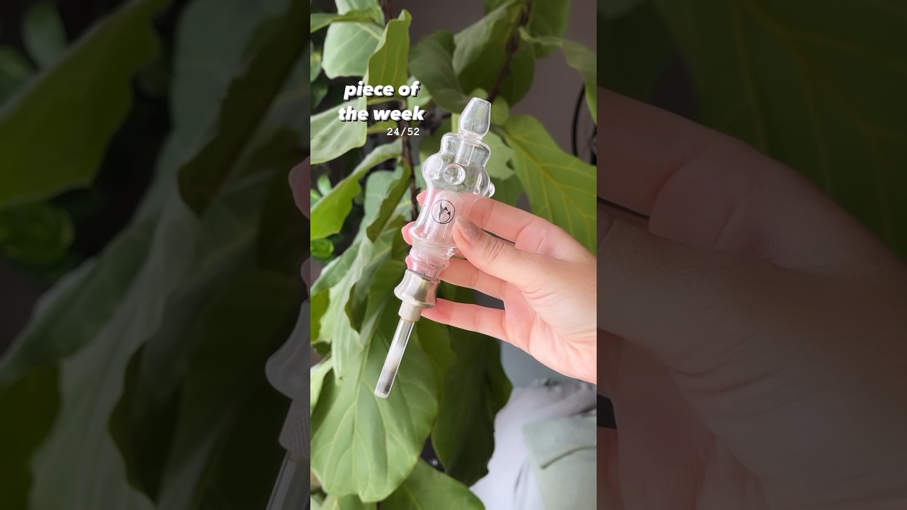 Nectar collector dabs *piece of the week* 24/52 #shorts