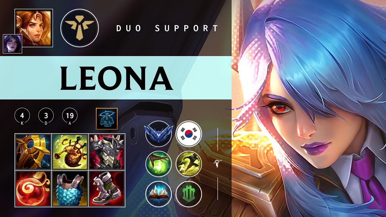 Leona Support vs Rell - KR Diamond Patch 26.02
