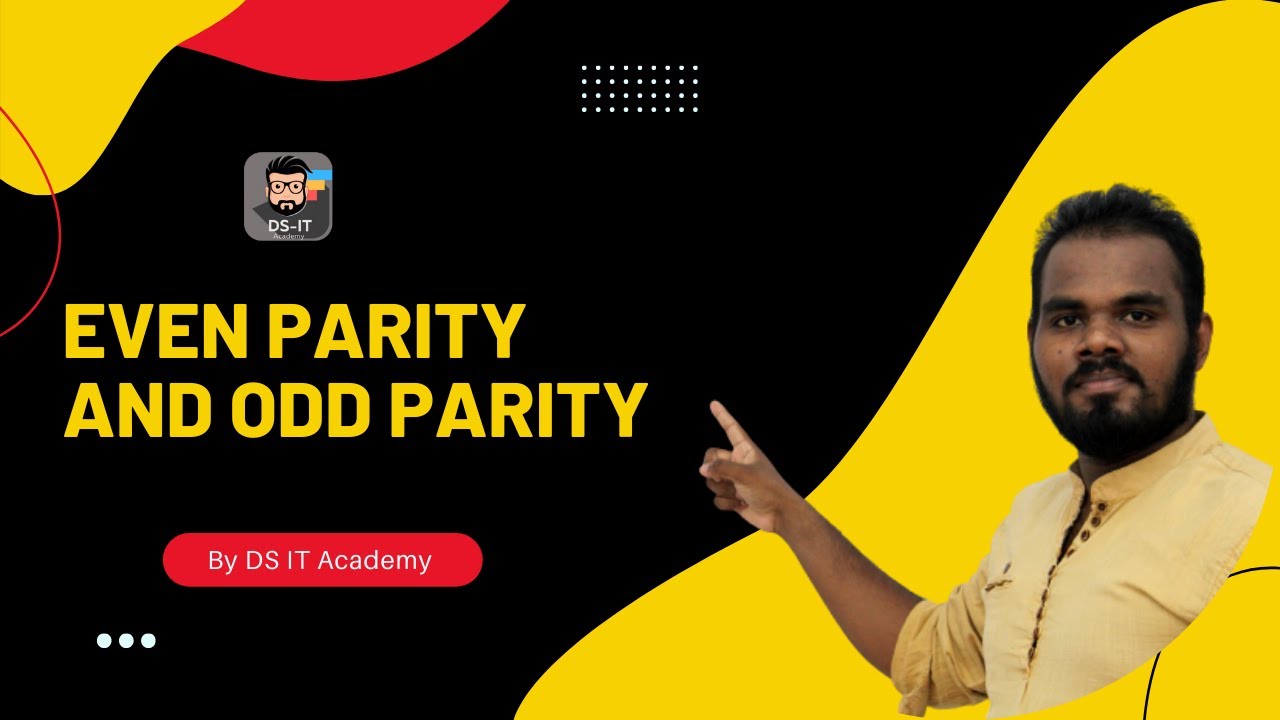 Even and Odd Parity | සමතාව පරීක්ශාව explained in Sinhala | AL Networking
