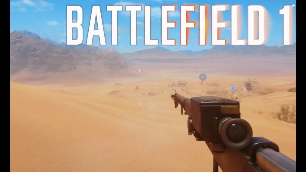 BF1 NEW MAP SNIPER GAMEPLAY - Battlefield 1 