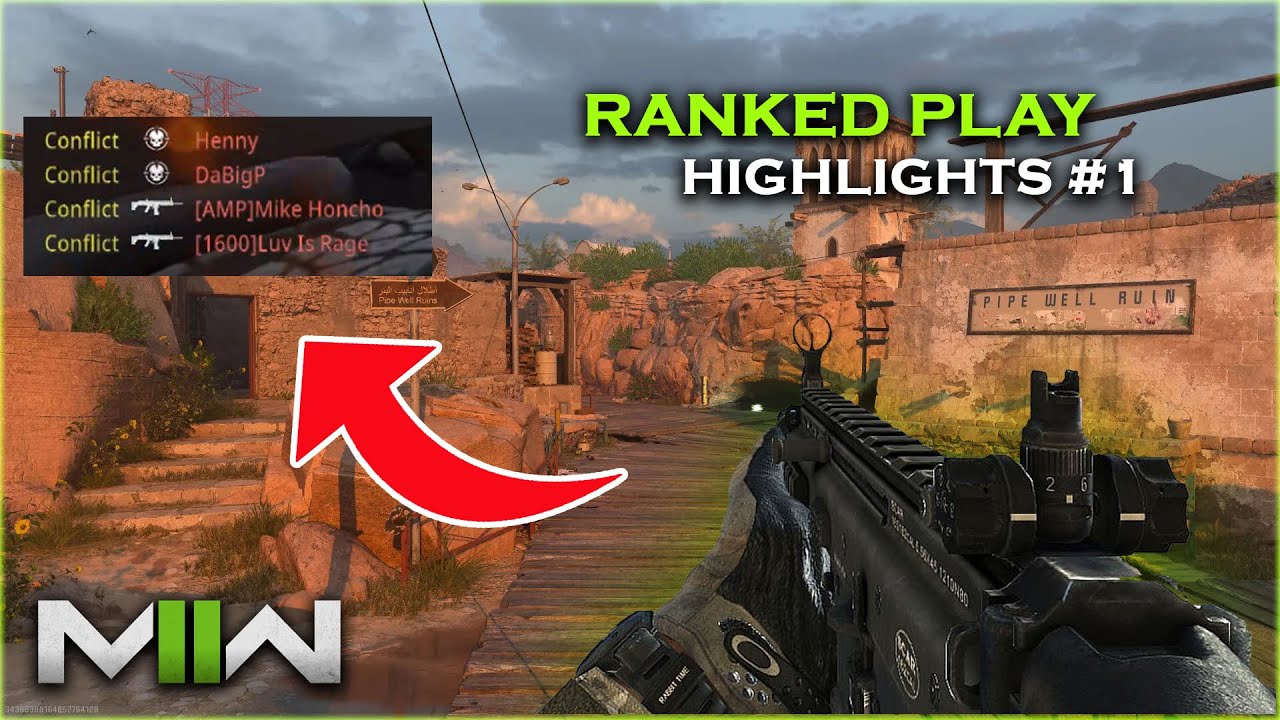I'M UNSTOPPABLE! (COD:MWII RANKED HIGLIGHTS)