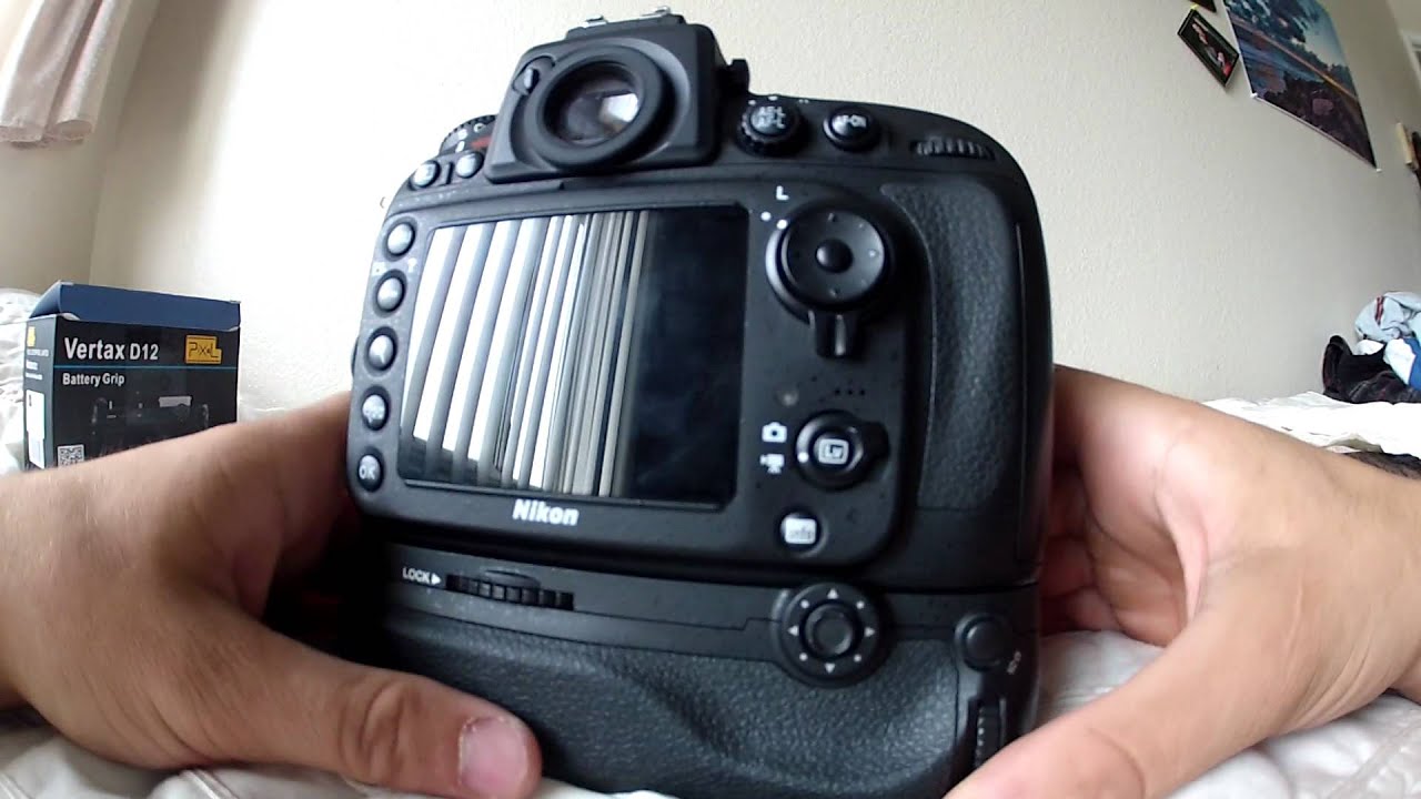 Nikon d800 Fake MB-D12 Grip Little Review - Vertax D12-READ DESCRIPTION.