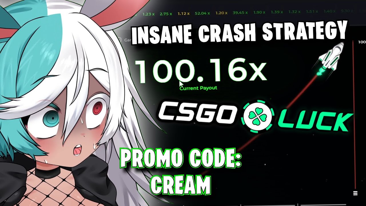 CSGOLuck Crash Strategy is INSANE