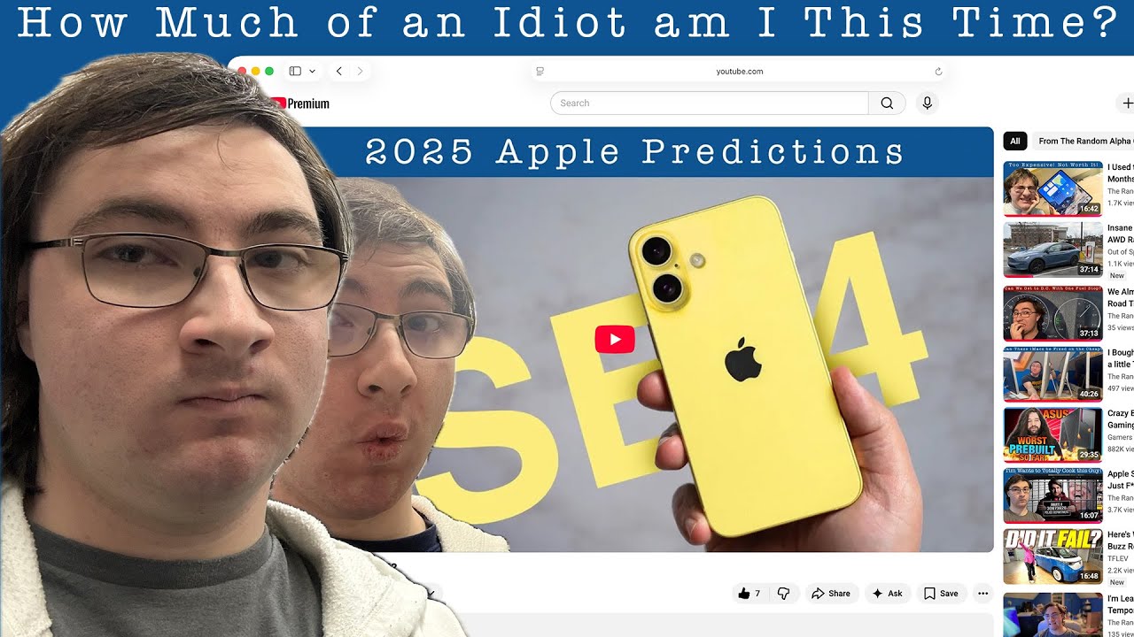 Реакция на мои прогнозы по Apple на 2025 год