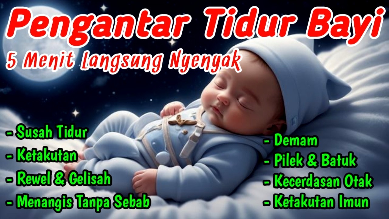 RUQYAH BAYI SUSAH TIDUR DAN REWEL🌹🎧Mutiara Doa🤲🤲🤲