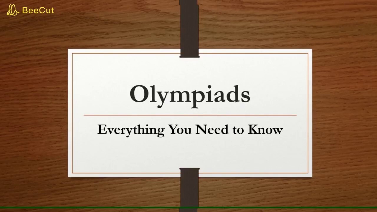 What are olympiads