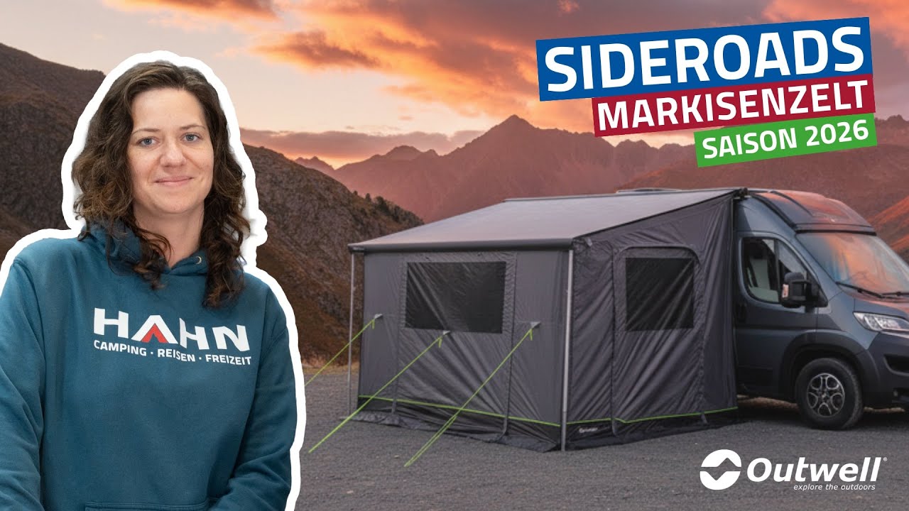 Outwell Sideroads Awning Room - Das leichte Markisenzelt f&uuml;r den Kastenwagen!