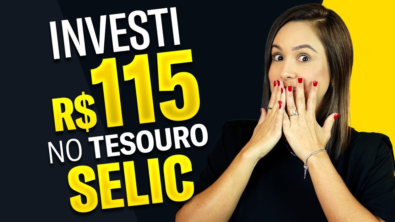 Como Investir no TESOURO SELIC e Ganhar MAIS que a Poupan&ccedil;a NA PR&Aacute;TICA pelo celular