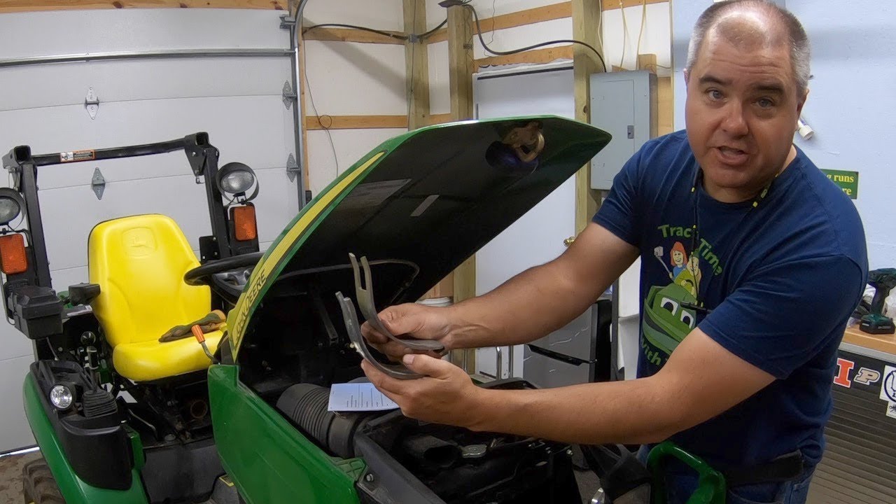 Issues With John Deere Compact Tractor! Air Filter Bracket Update and Repair