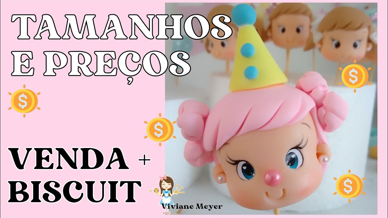 PREÇOS e tamanhos | peças de BISCUIT 2019