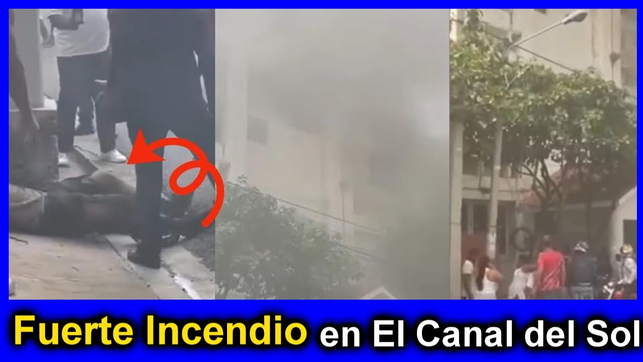 Se Registra INCENDIO en la Empresa de Televisi&oacute;n &ldquo;Canal del Sol&rdquo;