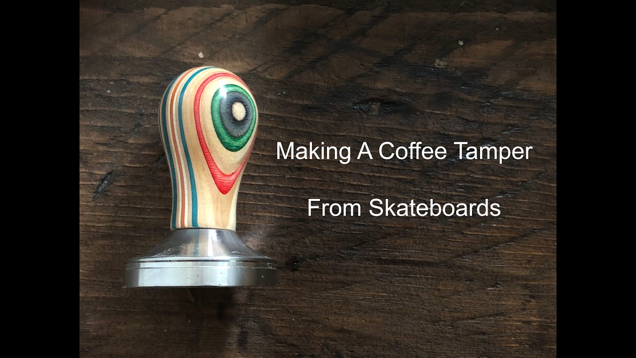 Making a Coffee Tamper from Skateboards