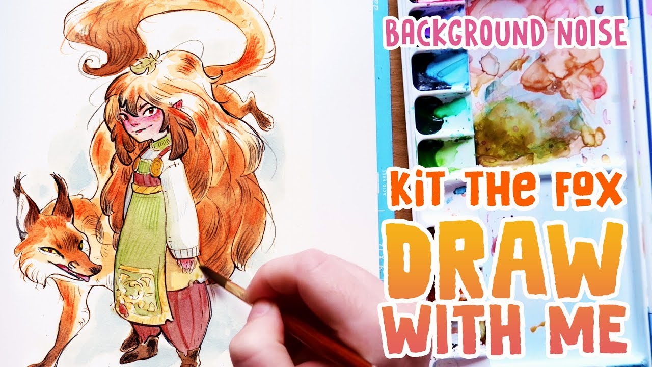 Kit the fox DRAW WITH ME Ep 4