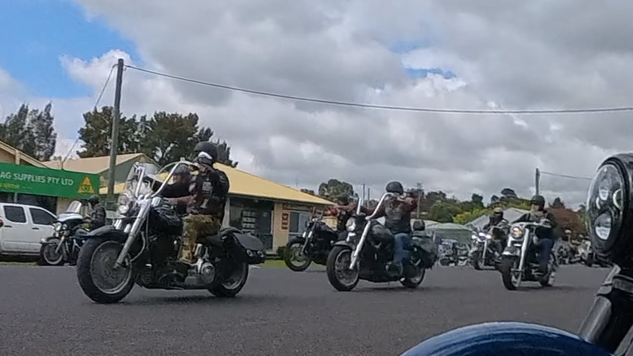 Upper Hunter Social Riders attends American Motorcycle Club Australia Slopes and Plains Ch dice run