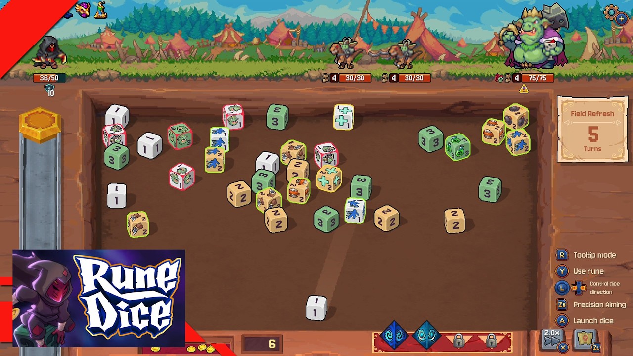 Rune Dice - 125 Minute Gameplay [Switch]