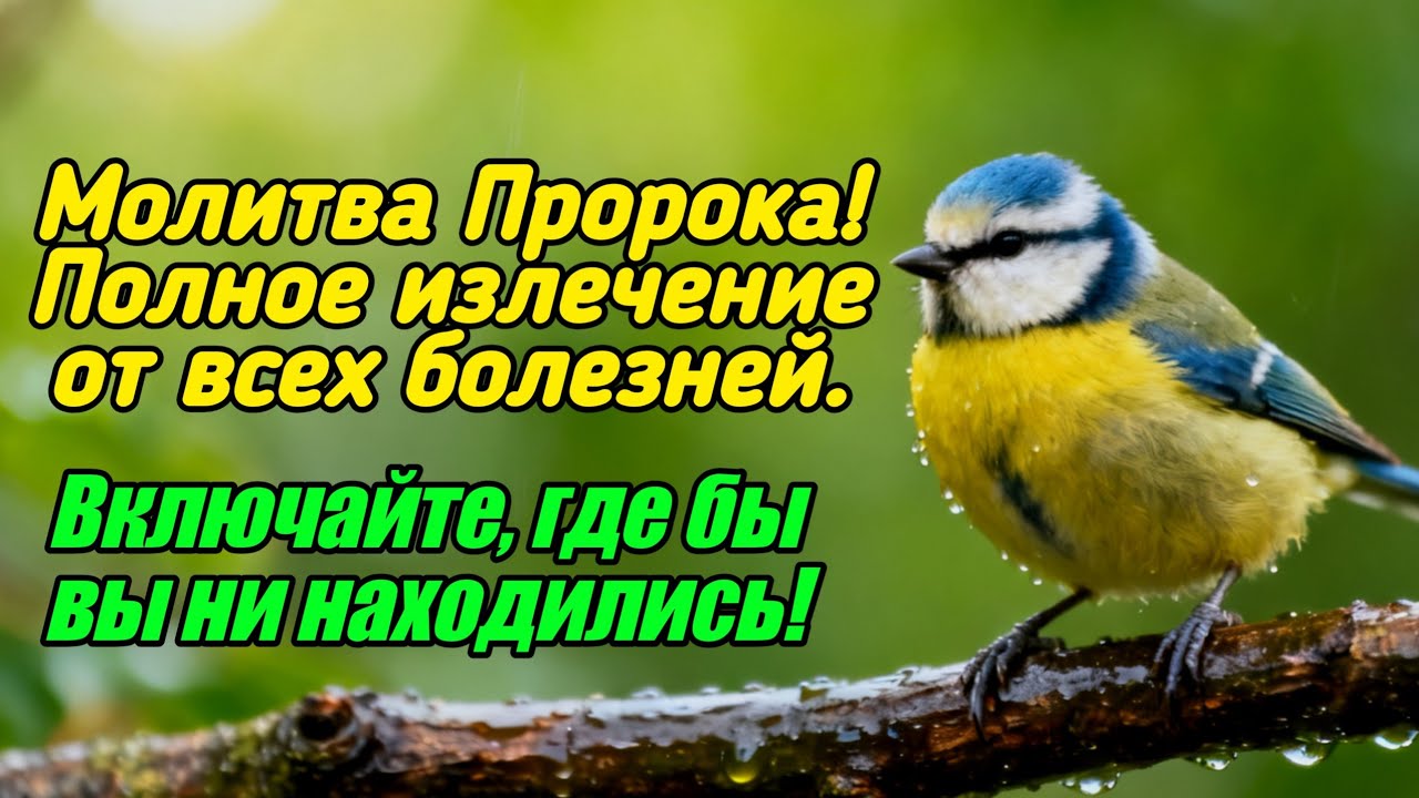 Молитва Пророка! Все виды болезней полностью исцеляются, слушайте где угодно.