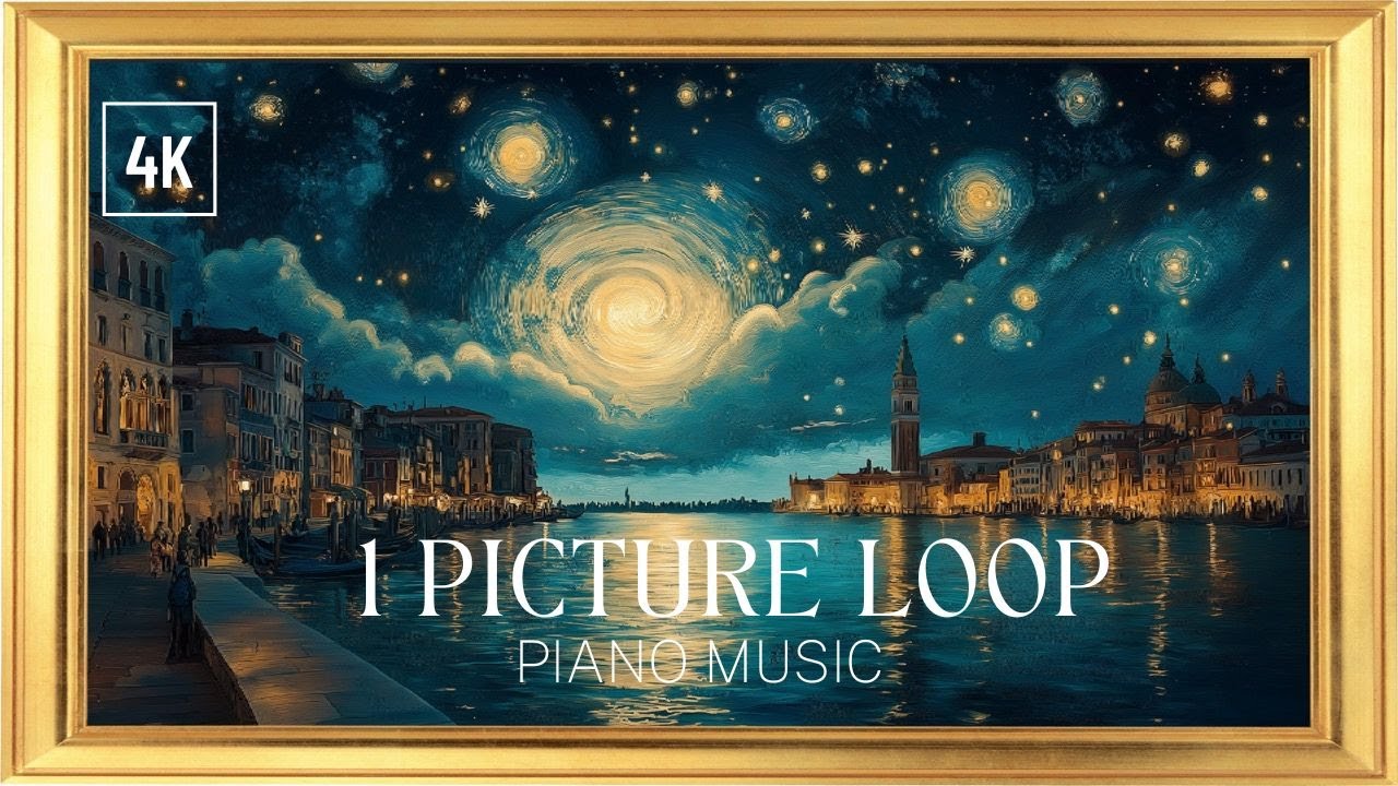 Vincent Van Gogh: The Most Romantic Frame TV Art With Classic Music