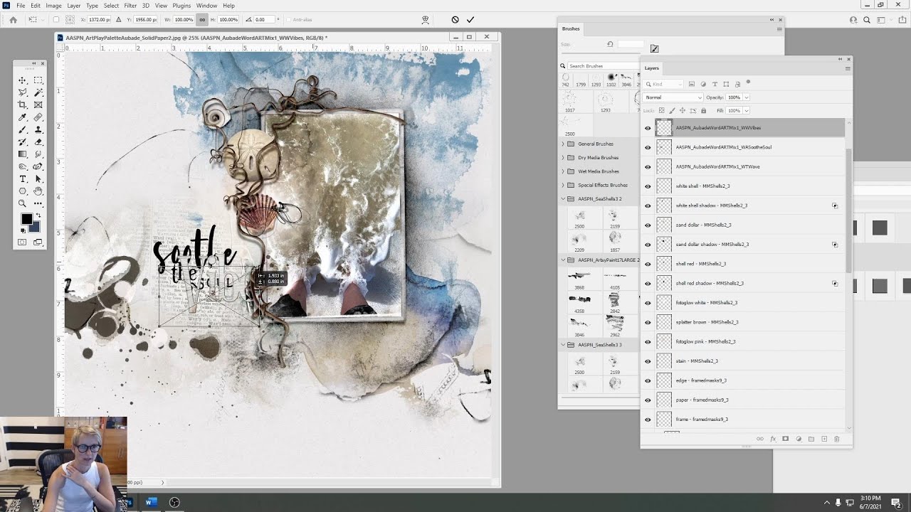 ArtPlay Aubade Collection Digital Scrapbooking and Photo Artistry Inspiration