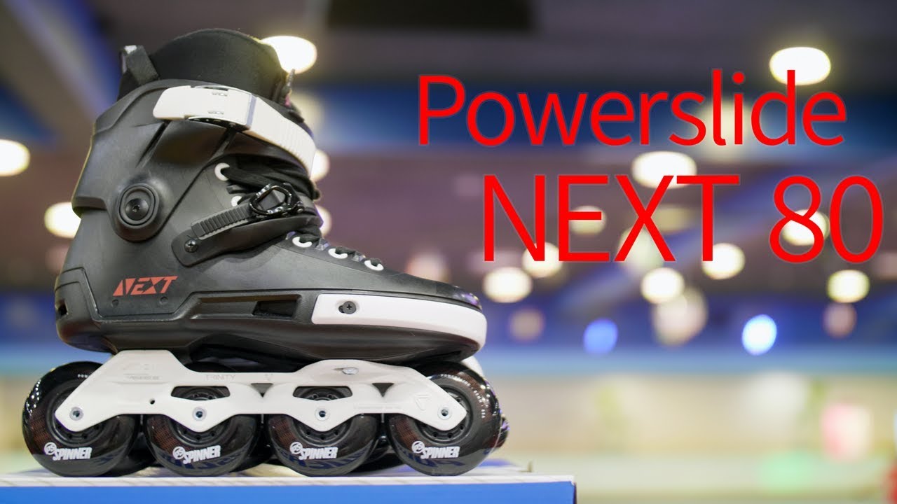 POWERSLIDE NEXT 80 BLACK 【4K】with France