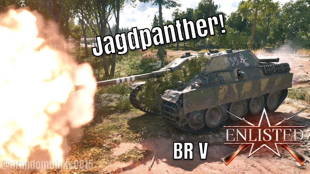 Enlisted; Jagdpanther G1 Premium - Wehrmacht Tier V PS5 Gameplay