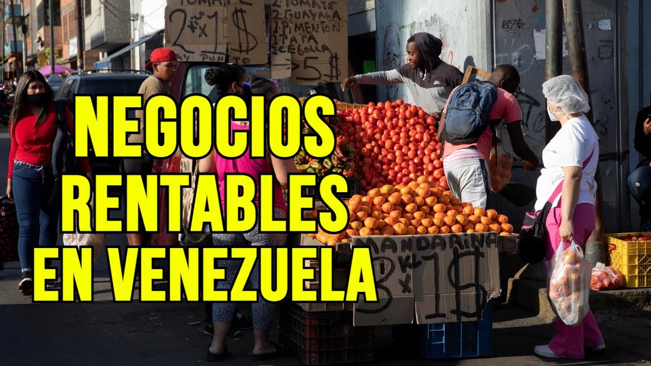 10 Negocios RENTABLES en VENEZUELA | Ideas de Negocio 2025
