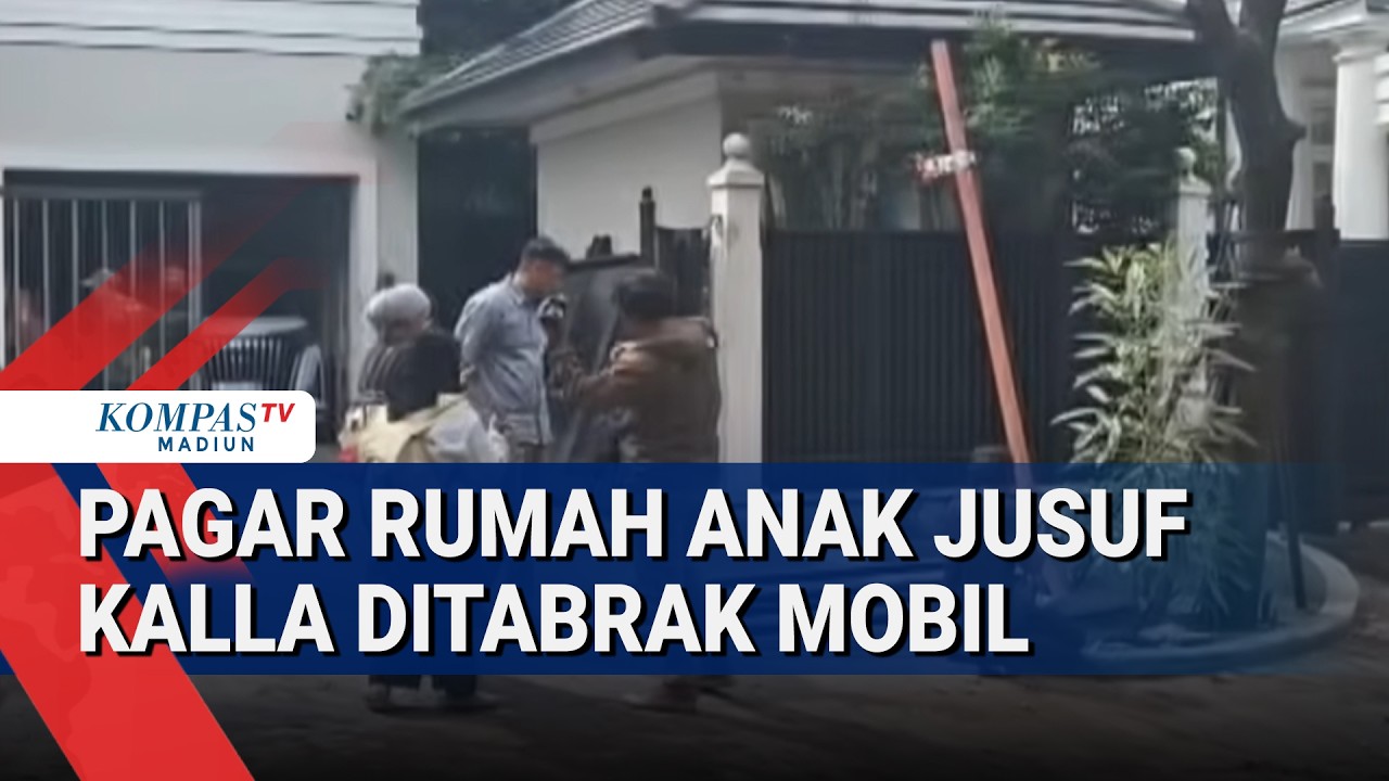 Mobil Tabrak Pagar Rumah Anak Jusuf Kalla, Polisi: Pengemudi Diduga Mabuk