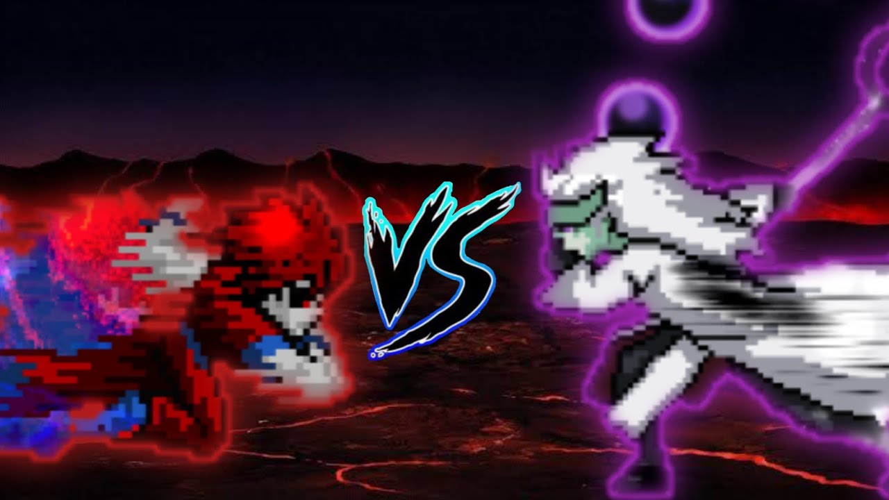 Goku Terror Final VS Madara Rikudou in Jump Force Mugen 😱