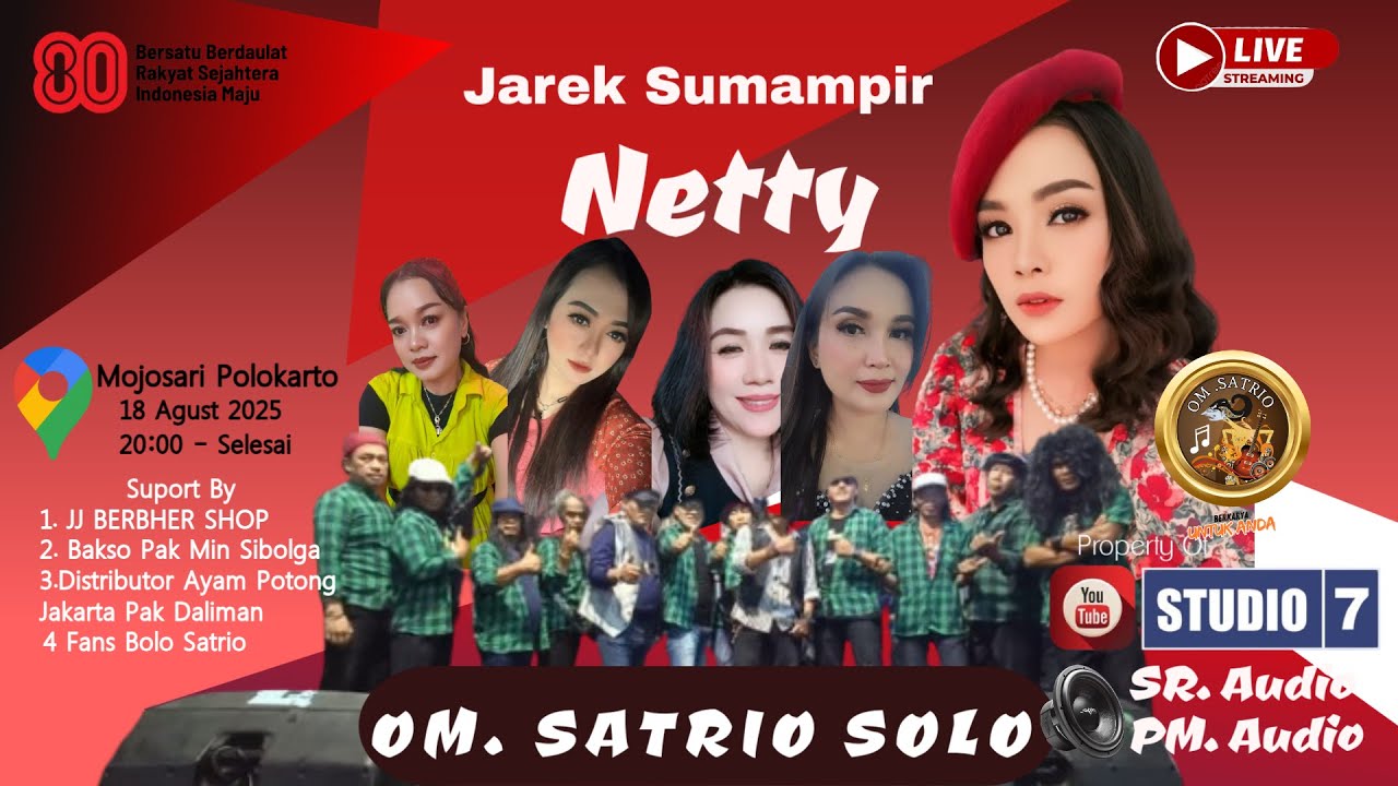 Jarek Sumampir Cover Netty  OM  SATRIO SOLO