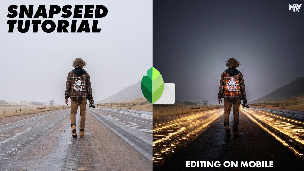 FUN LIGHT EFFECTS in SNAPSEED | SNAPSEED TUTORIAL | Android | iPhone