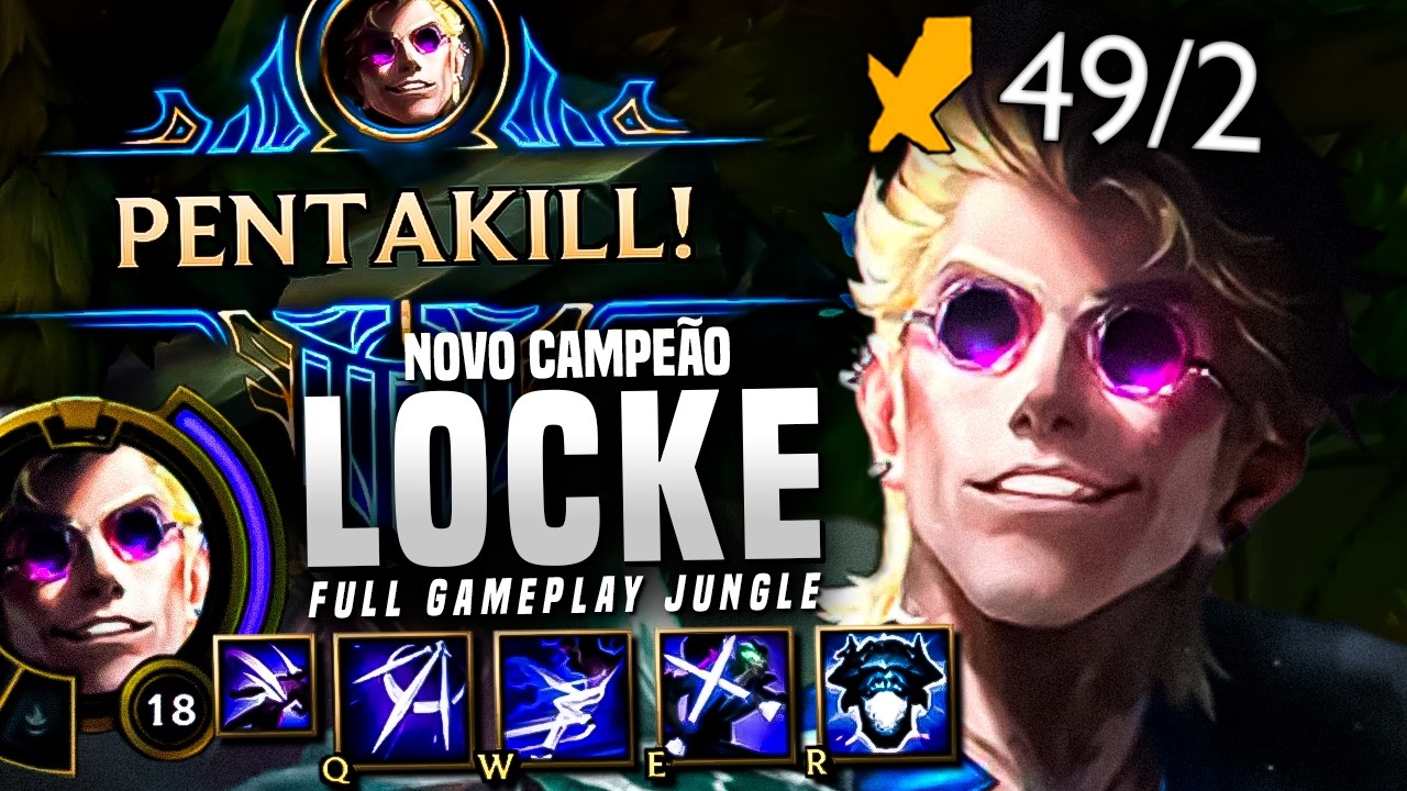 *49 KILLS* COM O NOVO CAMPE&Atilde;O LOCKE, T&Aacute; MUITO QUEBRADO!