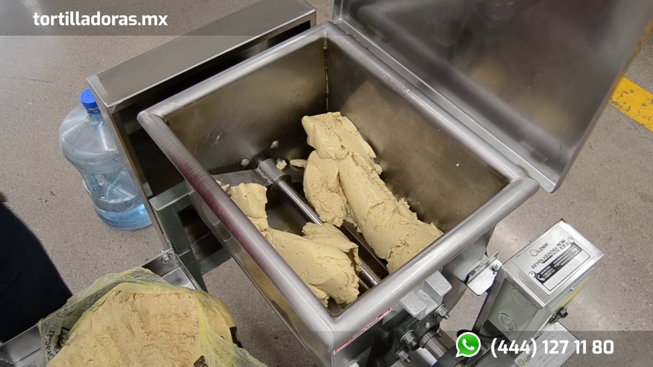Revolvedora para tamales │ Tamale Mixer - Manufacturas Lenin